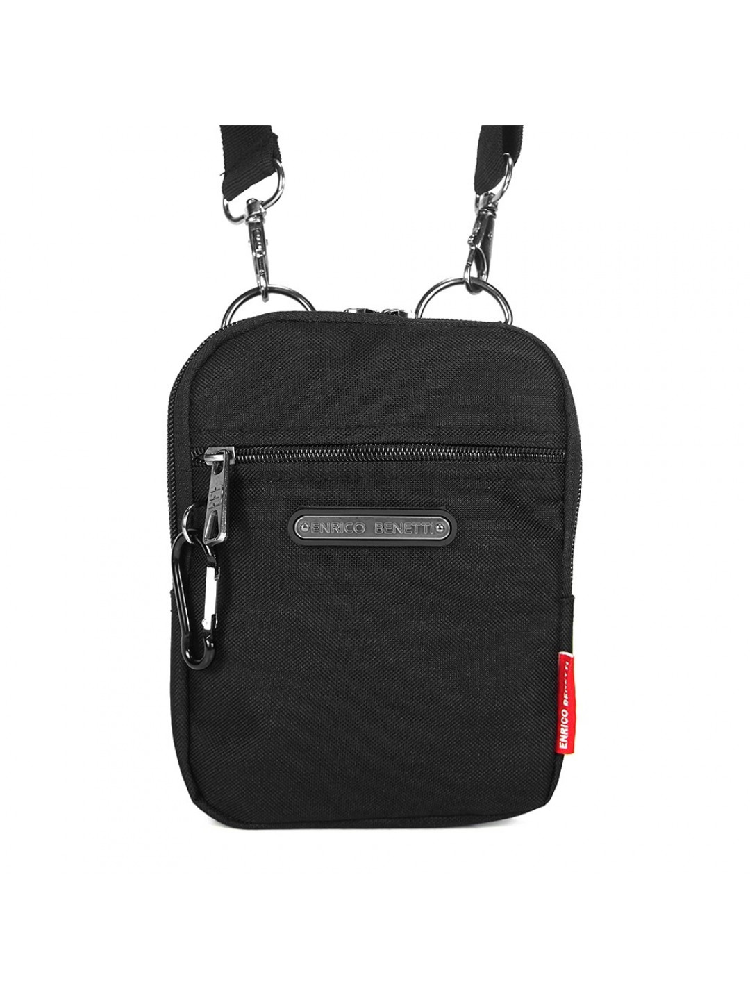 Pánská taška na doklady Enrico Benetti Ross – černá